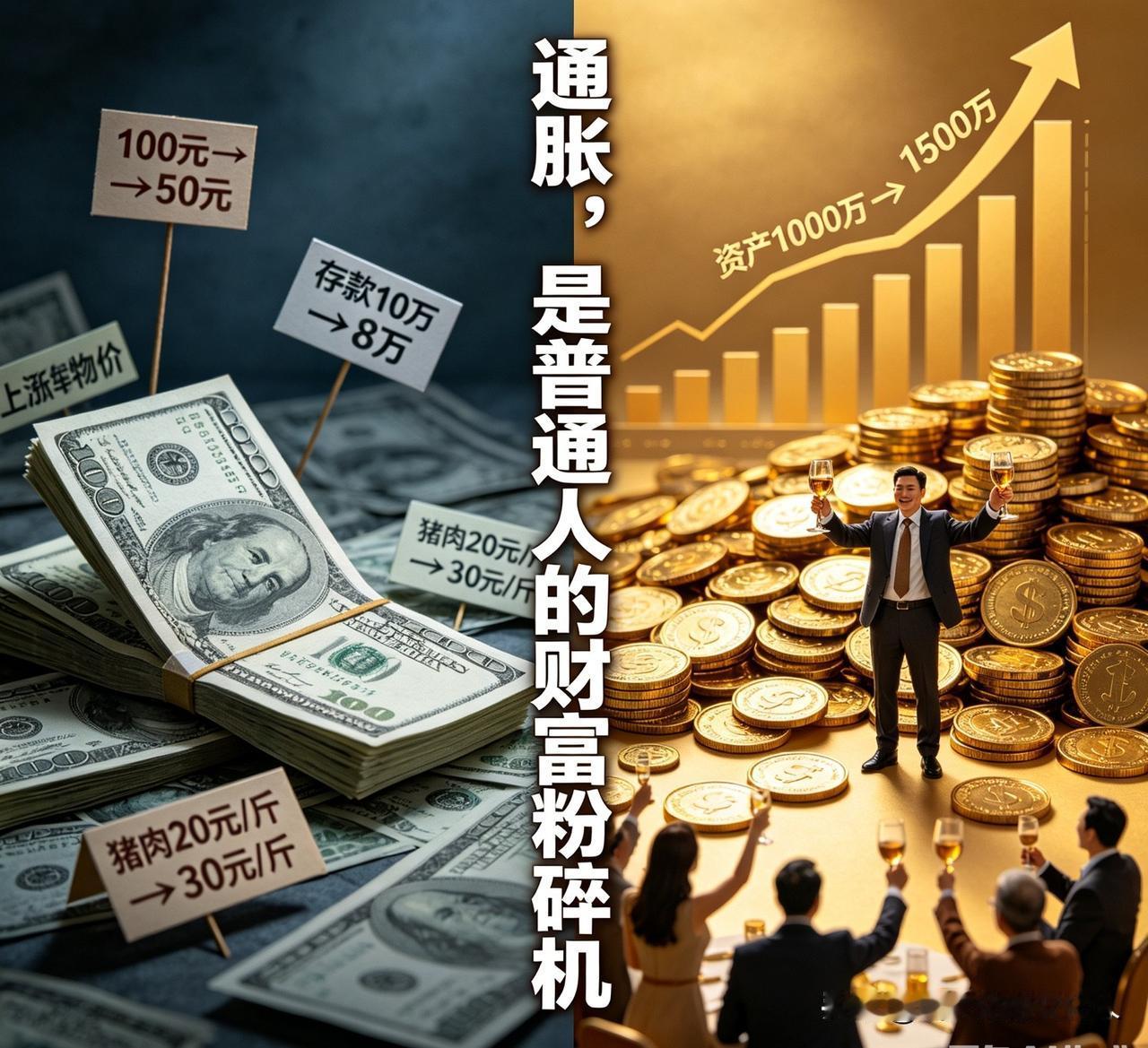 通胀，是普通人财富的“隐形粉碎机”凯恩斯早就直言：持续通胀，是悄悄掠夺普通人