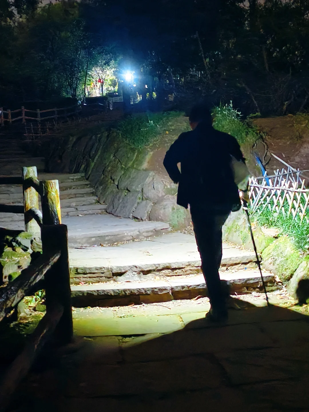 夜徒龙泉仰天窝4㎞环线，森林晚风昆虫局