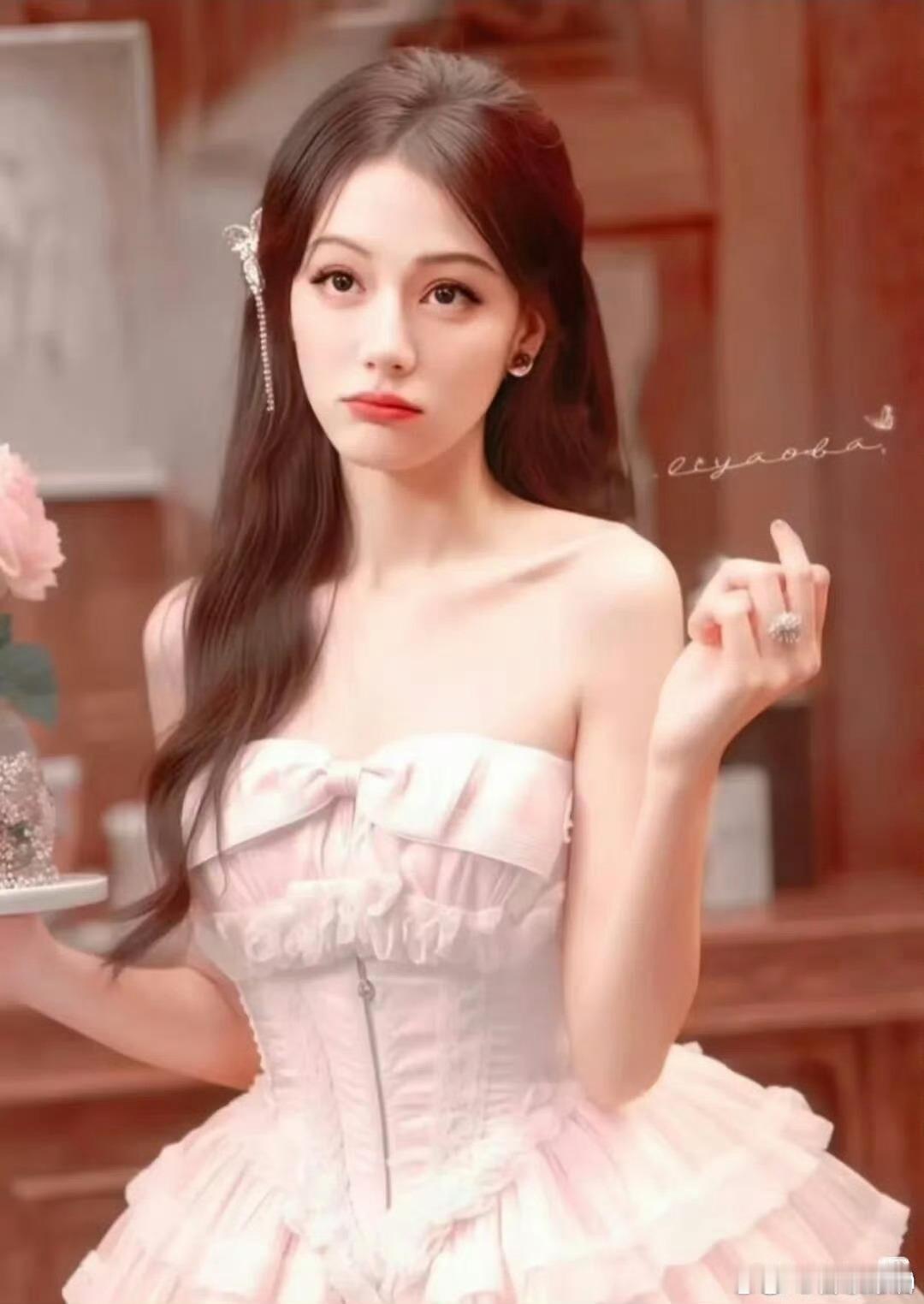 谁能拒绝迪丽热巴的颜值暴击！明眸亮晶晶超灵动，长腿又直又细，这颜值身材真的是老天