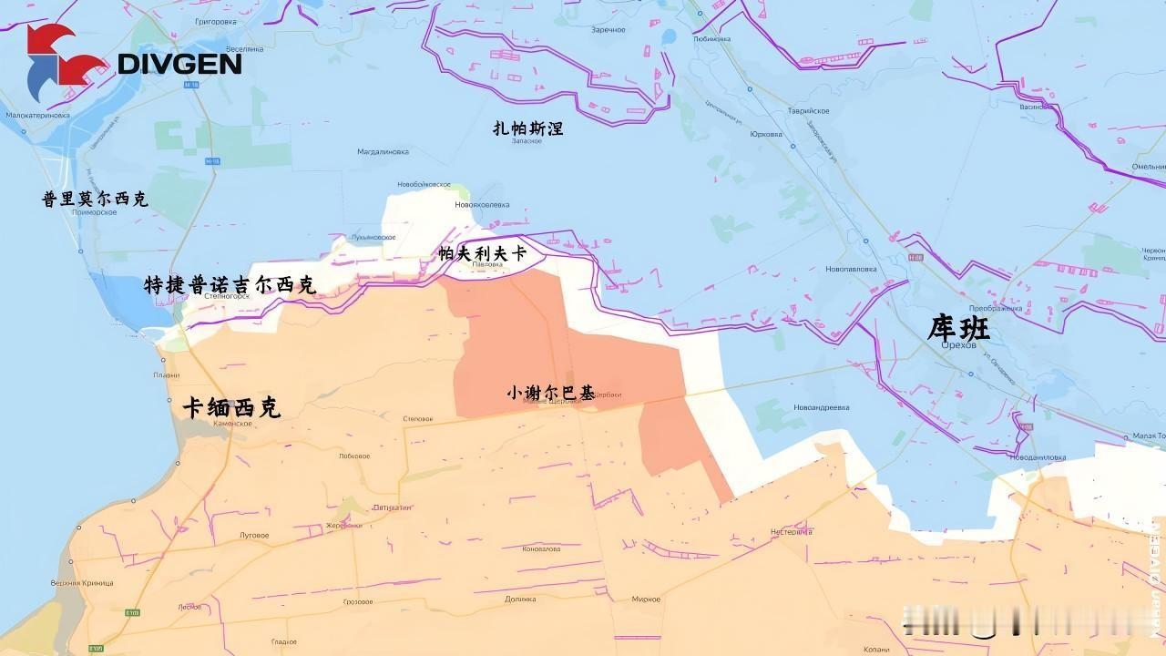 目前来看，奥列霍夫（库班）将会重新上演阿夫迪夫卡的毁灭命运，今年10月份俄军东部