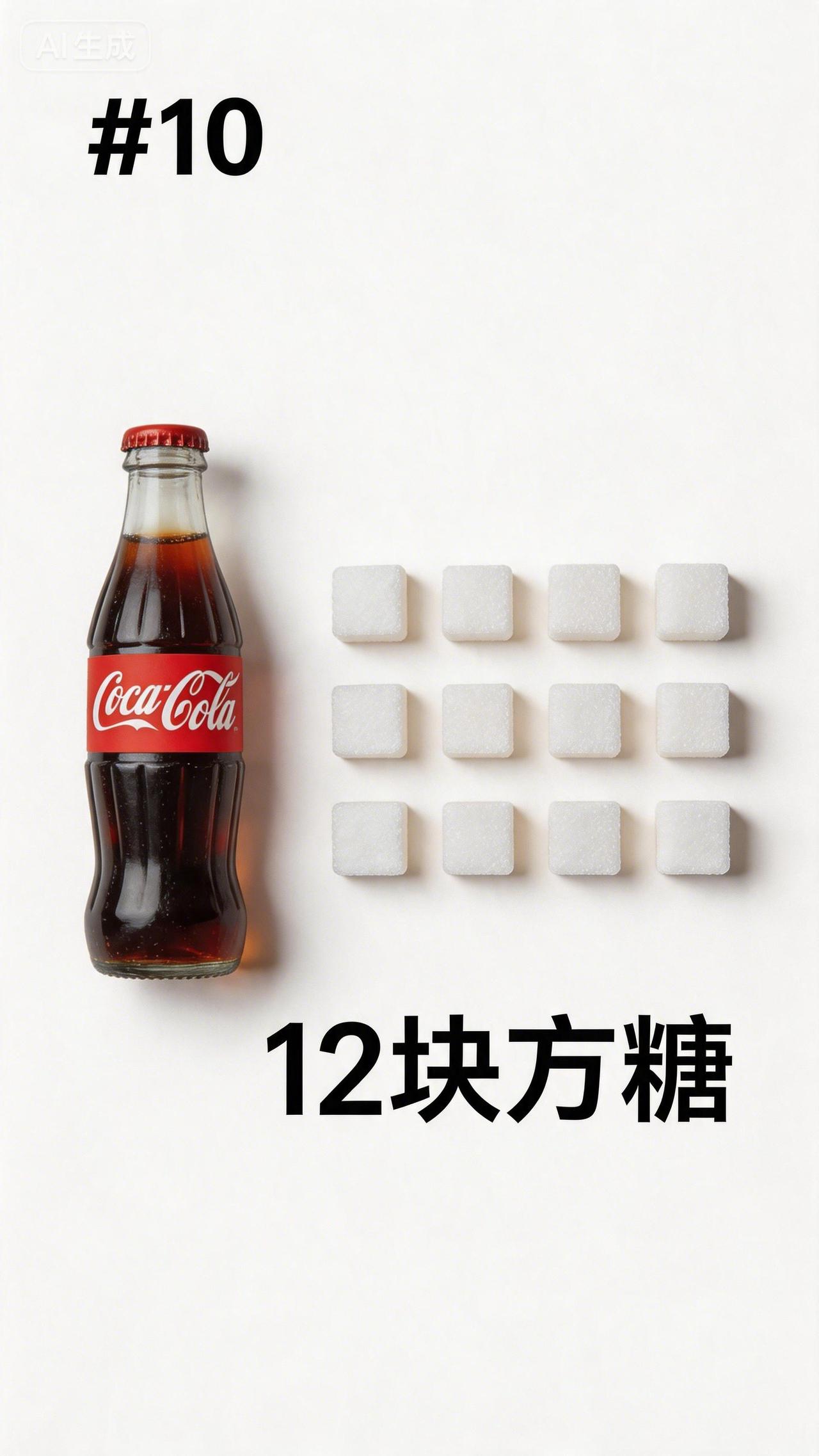 含糖量最高的10款饮料，第1名你绝对想不到！喝一瓶等于啃十几块方糖你平时爱喝