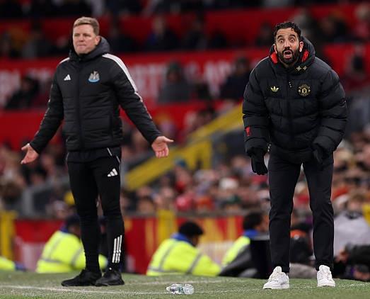 曼联赢下纽卡，充分证明了一点，赢球靠跑动，靠积极的拼抢。阿莫林变4后卫，是务实的