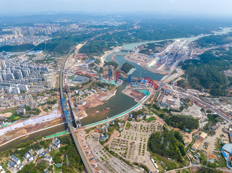 这条新中国成立以来首条由国家统筹规划建设的通江达海运河，如今终于迈入收尾冲刺阶段，9月16日将正式通