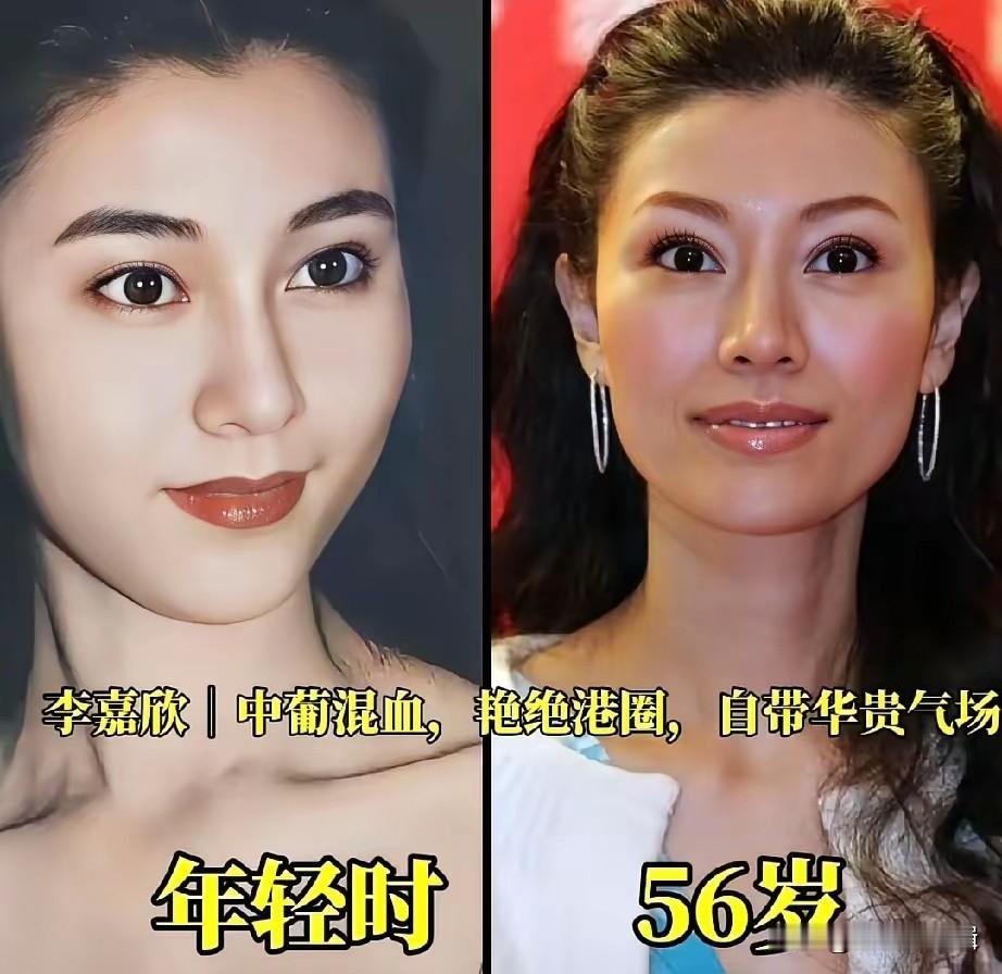 香港黄金时代的女神，李嘉欣五官精致明艳，自带豪门大美女的气场；王祖贤气质清冷脱俗