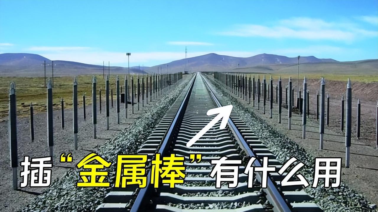 为什么青藏铁路两边，要插上1.5万根铁棒？全长7米里面装了什么其实这些铁棒可