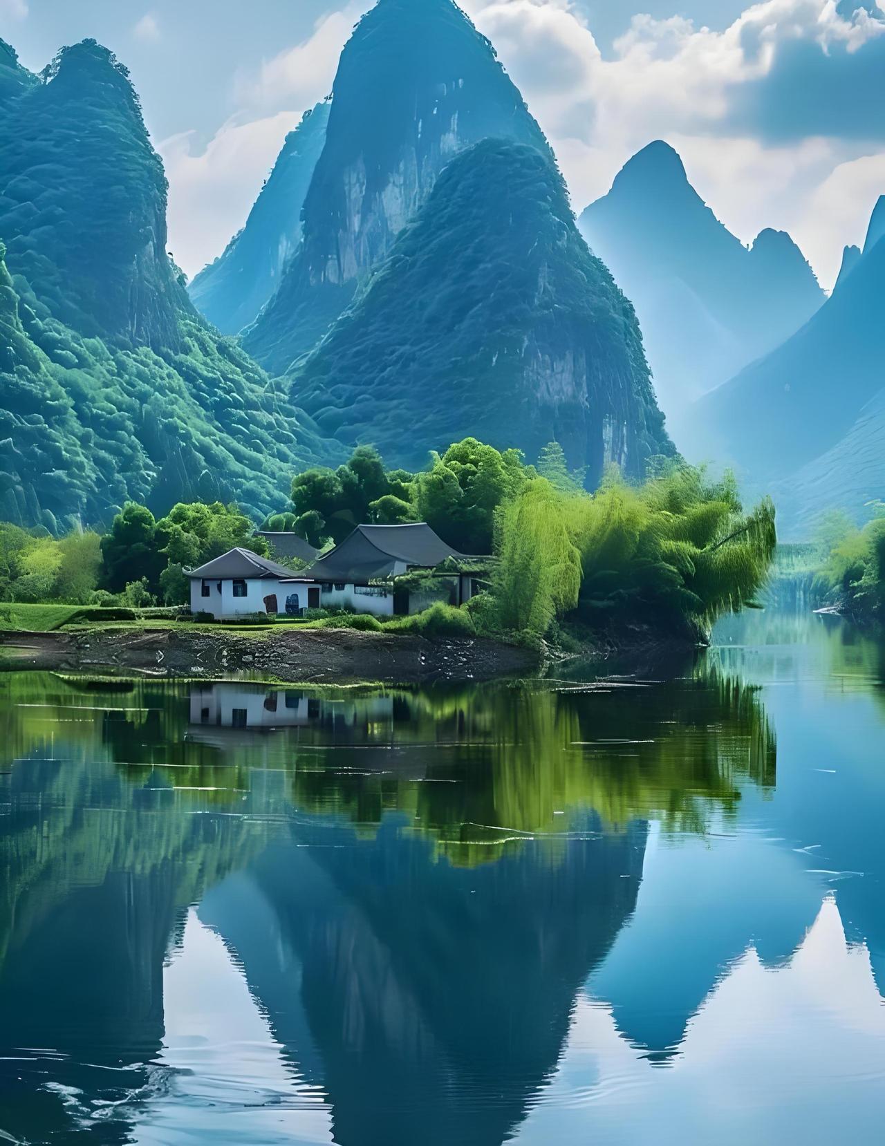 看到“一山一水一风景”这个上联,感觉超有意境。有人对“一言一行一人生”,上联用“