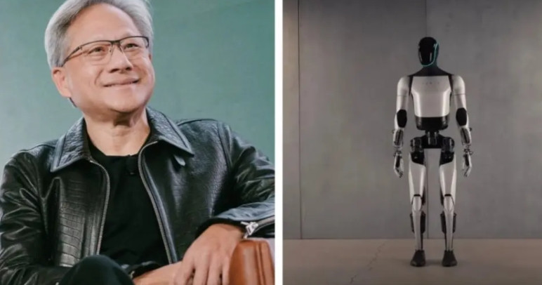 黄仁勋解释为什么从长远看，人形机器人外形可能会占上风NVIDIACEO黄