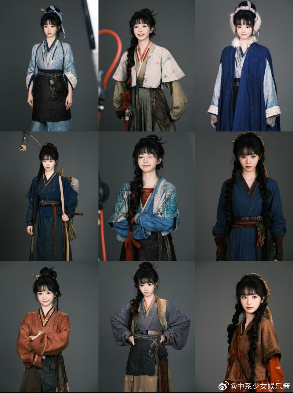 穿粗布麻衣都好看的女明星，除了田曦薇还有谁