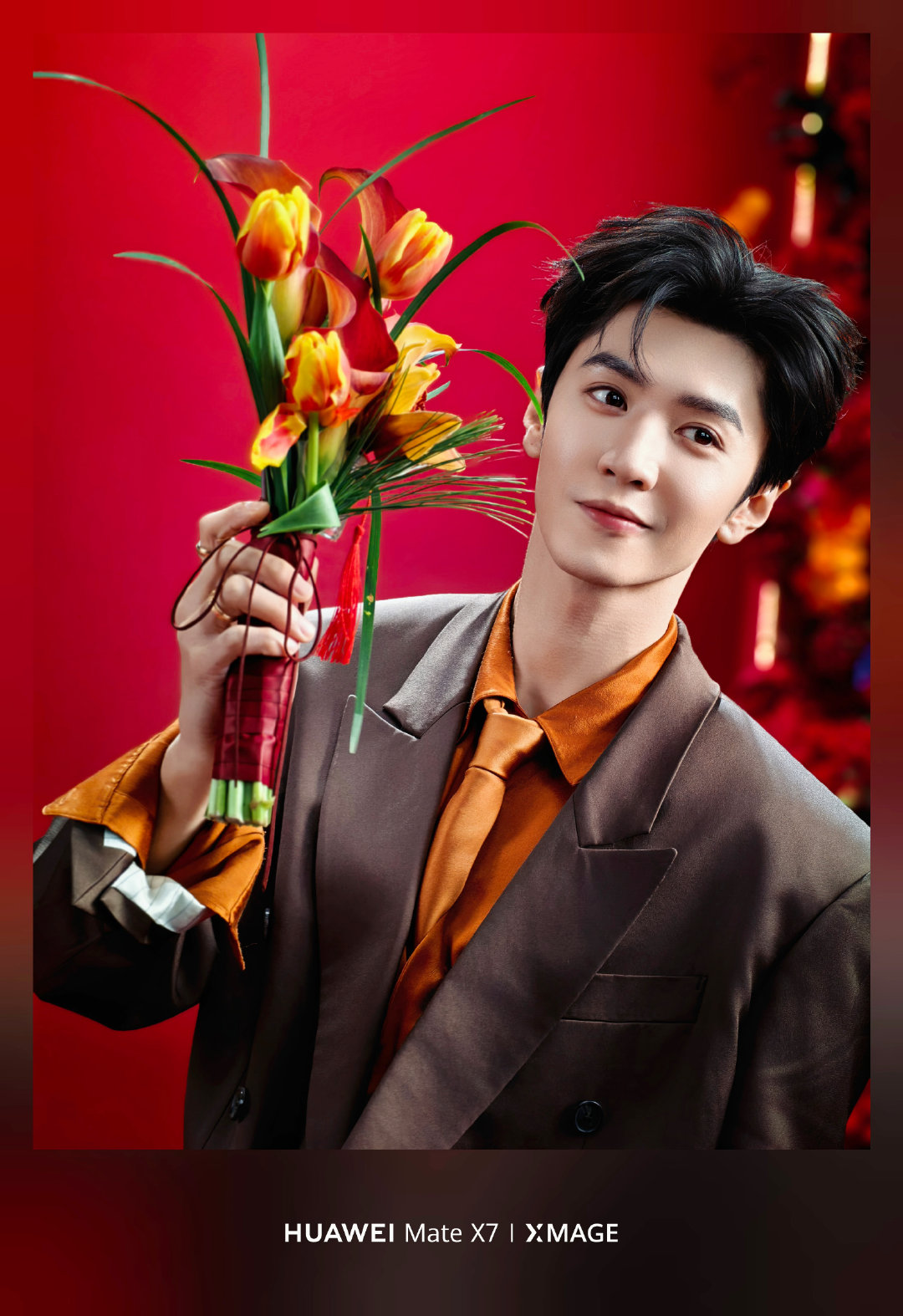 MateX7镜头下的微博之夜高光时刻微博之夜后台，《狙击蝴蝶》主演陈妍希、周柯宇