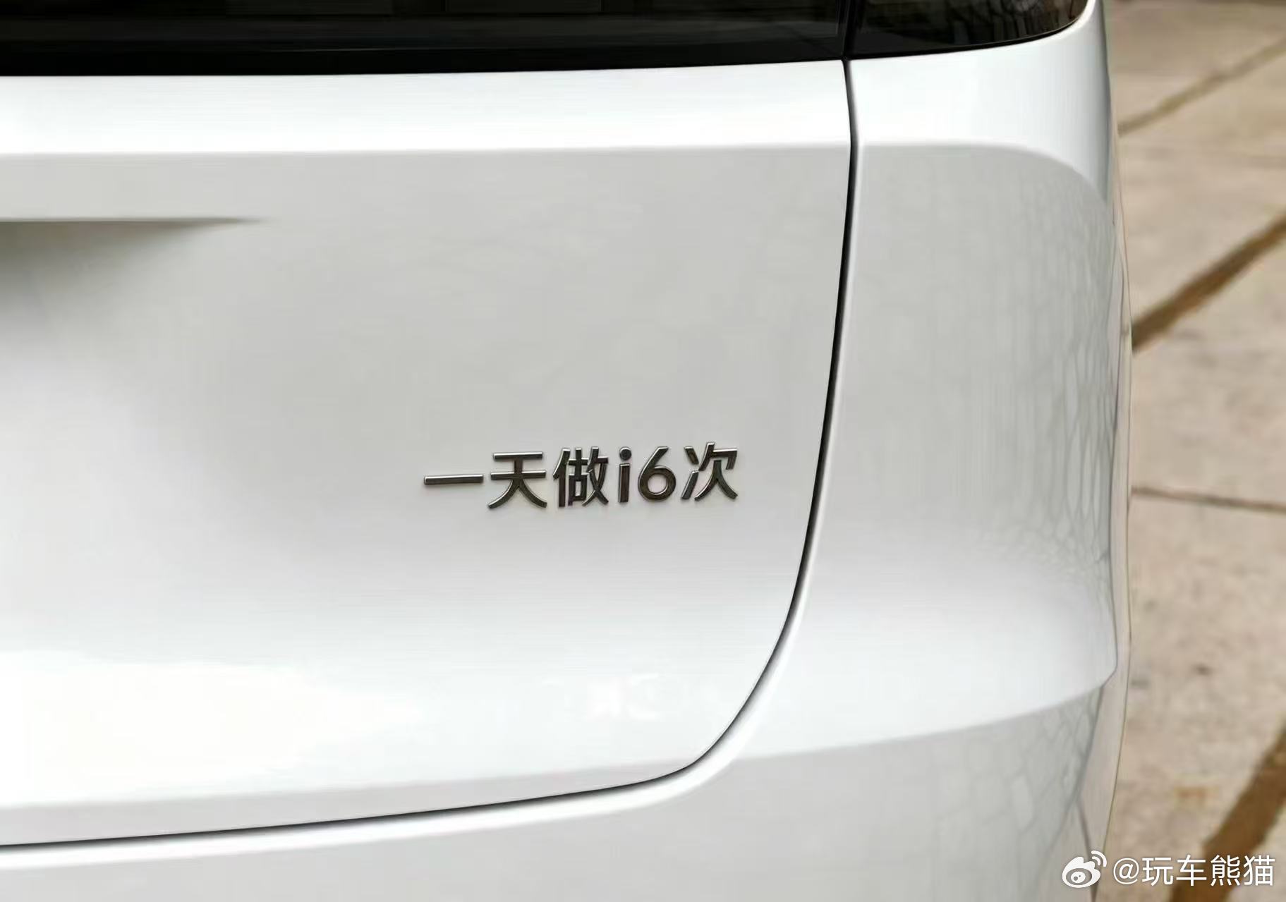 哈哈哈！这大哥这么猛？奇葩车尾标玩车熊猫
