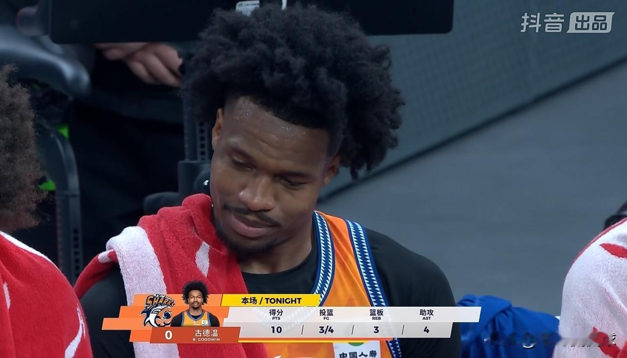 上海久事外援古德温终于恢复正常了！在今天上海久事主场迎战南京天之蓝的比赛中，目前