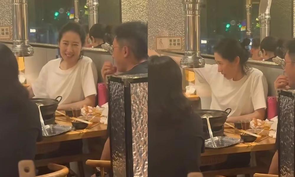 这姐们儿刘敏涛又上热搜了，大半夜被拍到跟朋友涮完火锅，扫个共享单车直接蹬回家。要