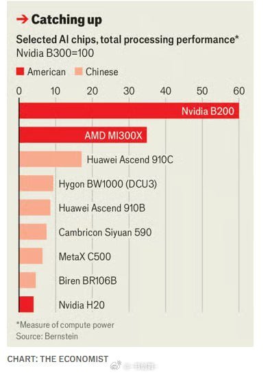 经济学人：中国芯片产业进展或令美国制裁失效！2025年1月，中国创业公司Deep