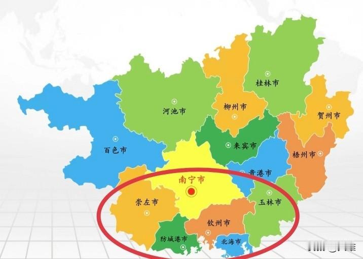 广西的未来发展主要看北部湾城市群主要是谁近年来，西部陆海新通道建设提速、中