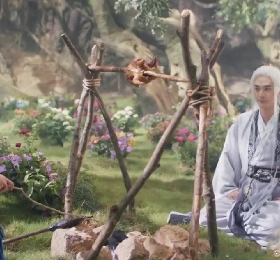 现在的电视剧离谱烤鸡放到天上去，古代版空气炸锅？​​​