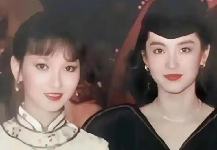 比美，赵姐就没输过，最美琼瑶女郎林青霞被她比下去了，台湾