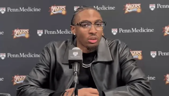 76人后卫泰瑞斯-马克西在接受采访时谈到了队友保罗-乔治被联盟禁赛一事，明确表达