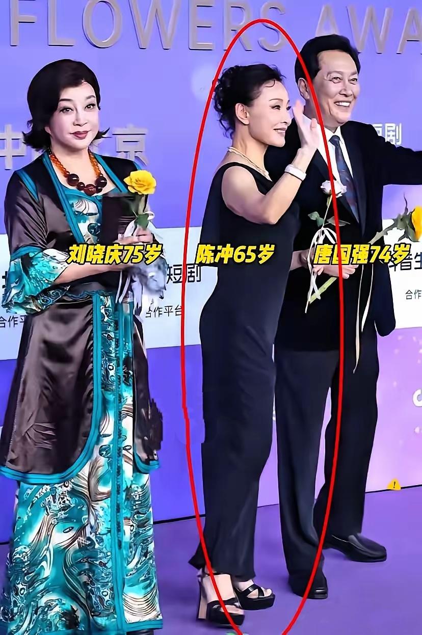 第38届红毯上的一幕，真是一言难尽！明眼人一看就知道，陈冲这不是在给刘晓庆难堪