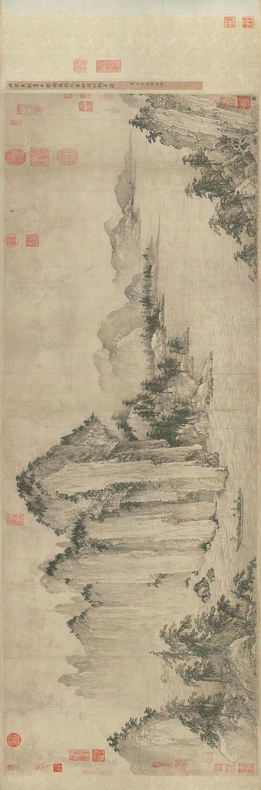金代·武元直纸本墨笔画《赤壁图》