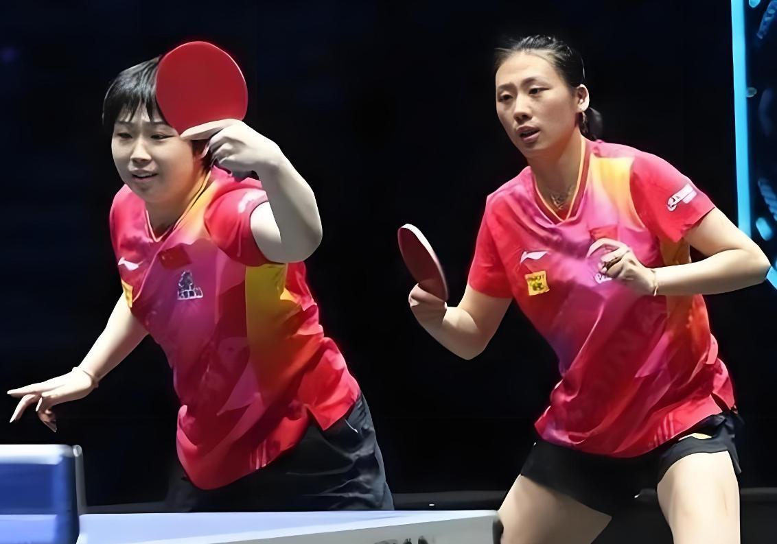【蒯曼陈熠新组合，拔掉强劲的韩国组合】王曼昱轮休，备战亚洲杯，蒯曼与陈熠新组女双