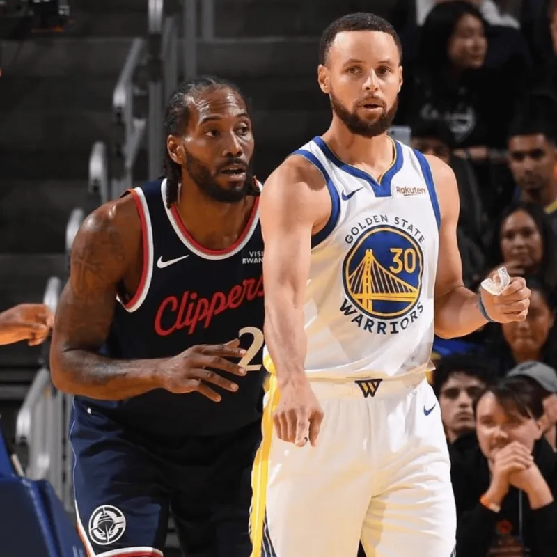 明日NBA季后赛附加赛，快船将对阵勇士。快船球员科怀-伦纳德今日在接受采访时