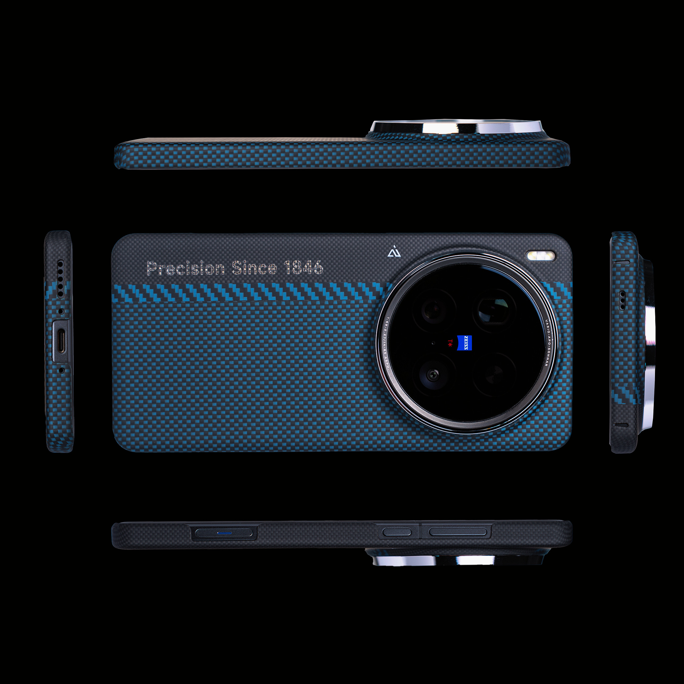 若影若现的蔡司经典语句：Precisionopticssince1846凝
