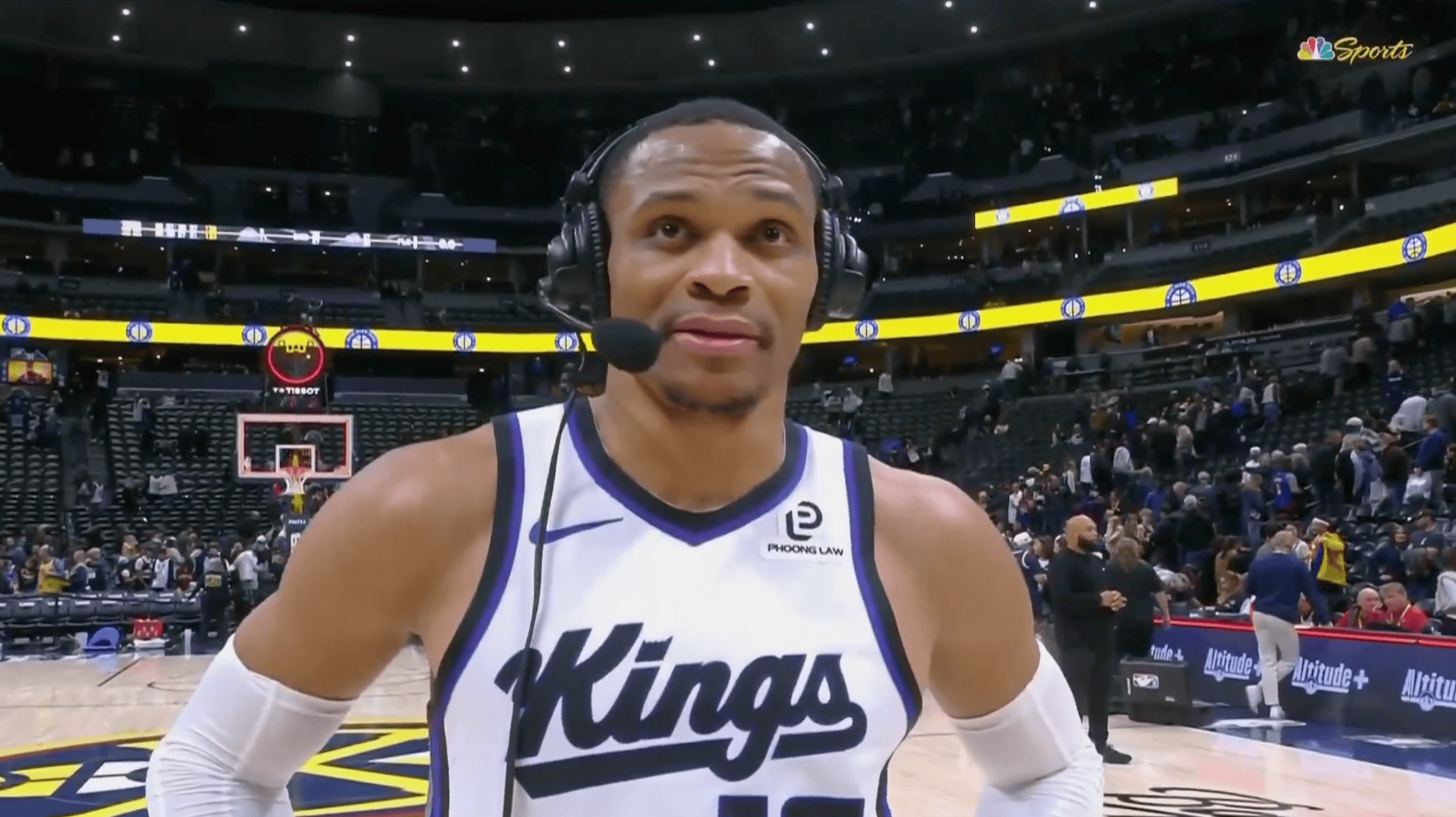 威少谈终结连败: 这场胜利意义重大, 可以昂首回主场了