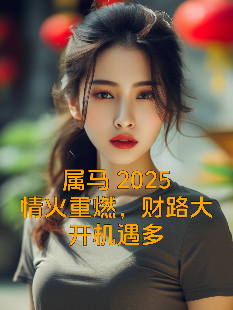 属马2025：情火重燃，财路大开机遇多