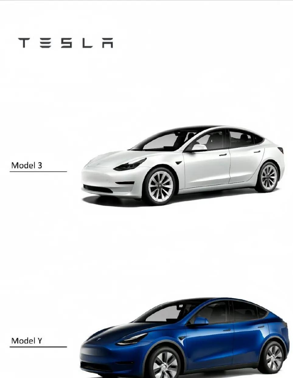 model3是自我，modely是生活，所以不论新款老款，model3都比mod