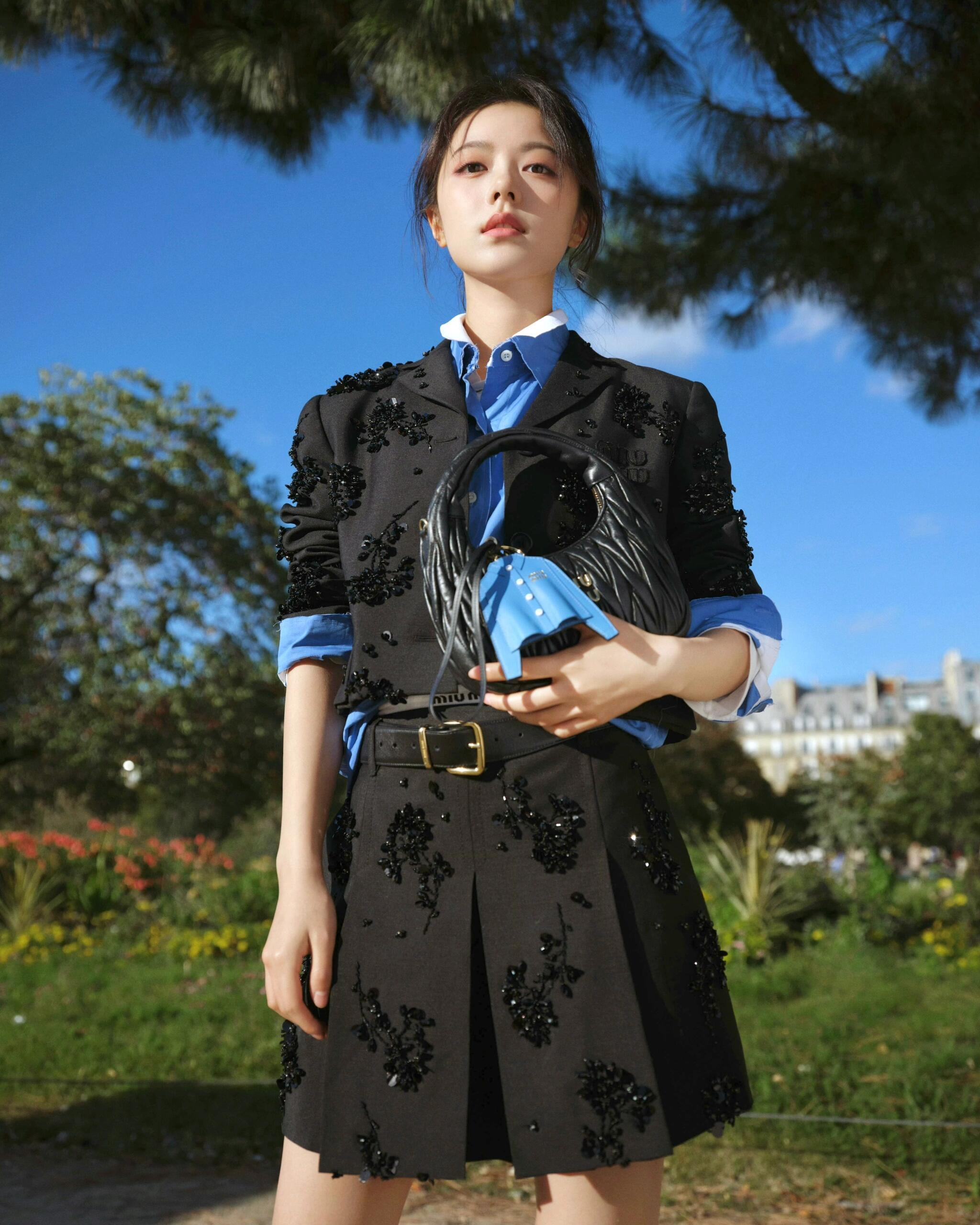 赵今麦这组MiuMiu大片被网友审判了我觉得审美有壁，但不该有霸凌你觉得是“翻车