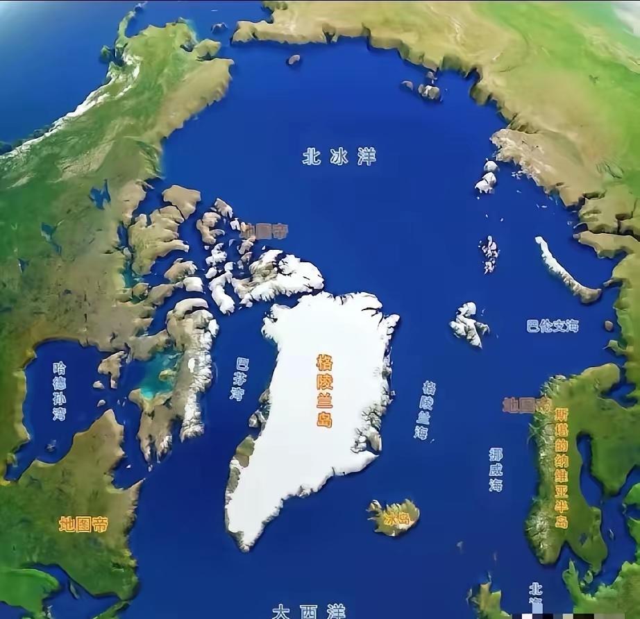 格陵兰岛是战略要地，重点针对北冰洋航线。