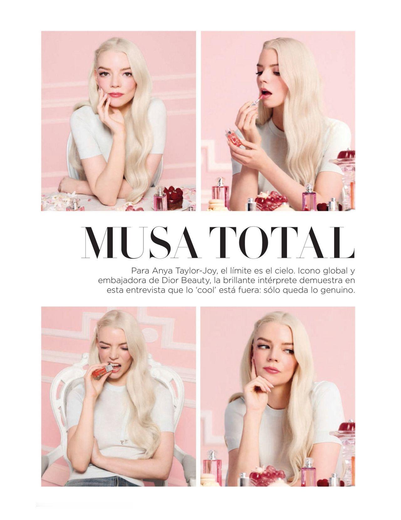 安雅·泰勒-乔伊（AnyaTaylor‑Joy）2026年1月迪奥Addict