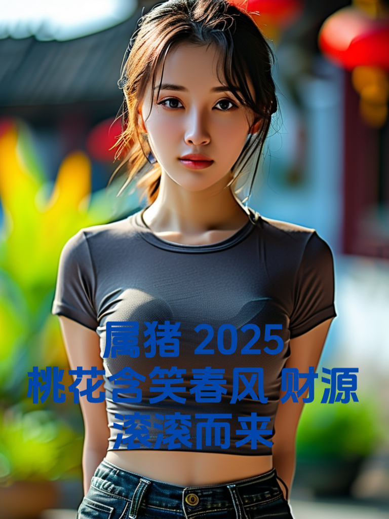 属猪2025：桃花含笑春风，财源滚滚而来
