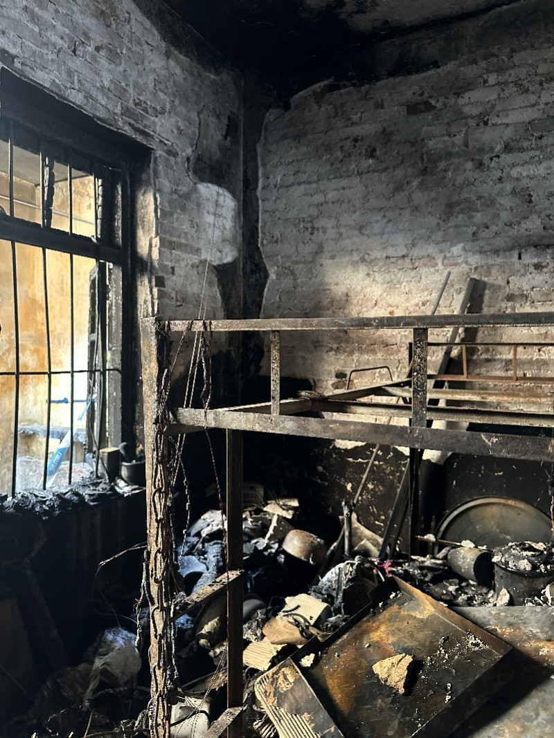 #南沙火灾现场复勘发现私拉电线#【南沙民居起火致租客死亡！消防提醒严禁私拉电线为