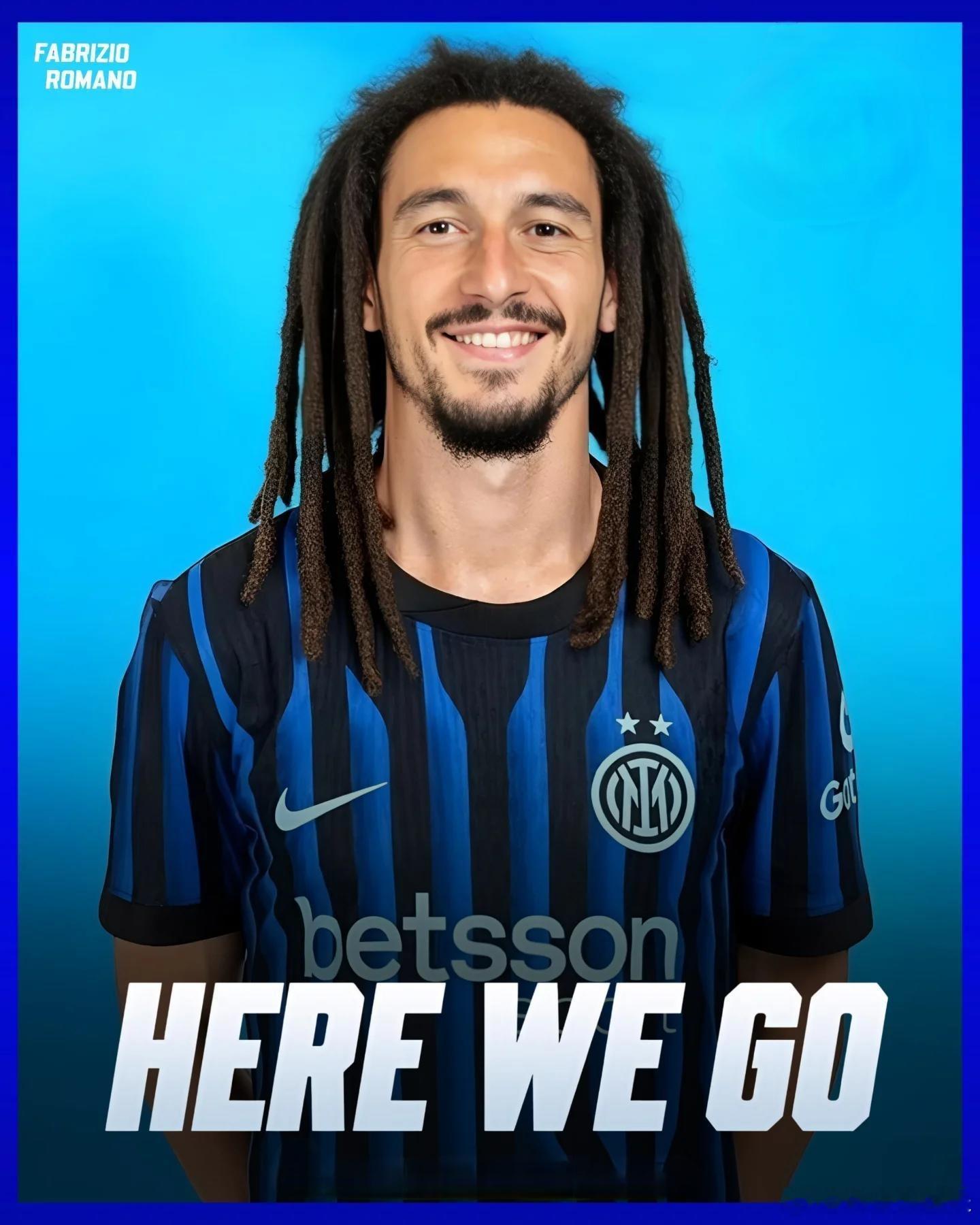 国际米兰右路强援下树，herewego！巴西边锋达尔米昂正式加盟国际米兰！国