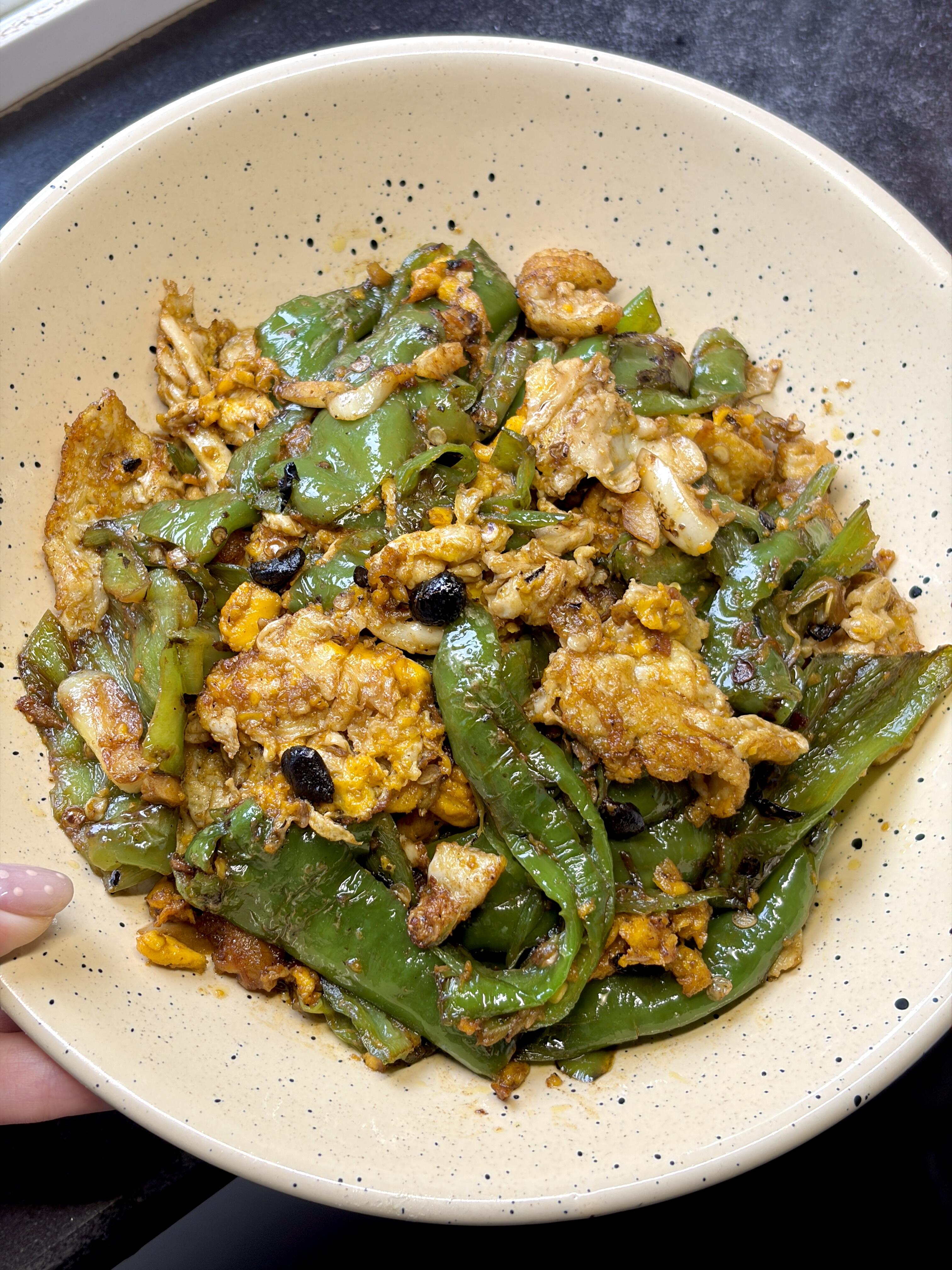 擂辣椒炒蛋香到爆炸😭家常菜天花板实锤家人们谁懂啊！被这道擂辣椒炒蛋狠狠拿捏