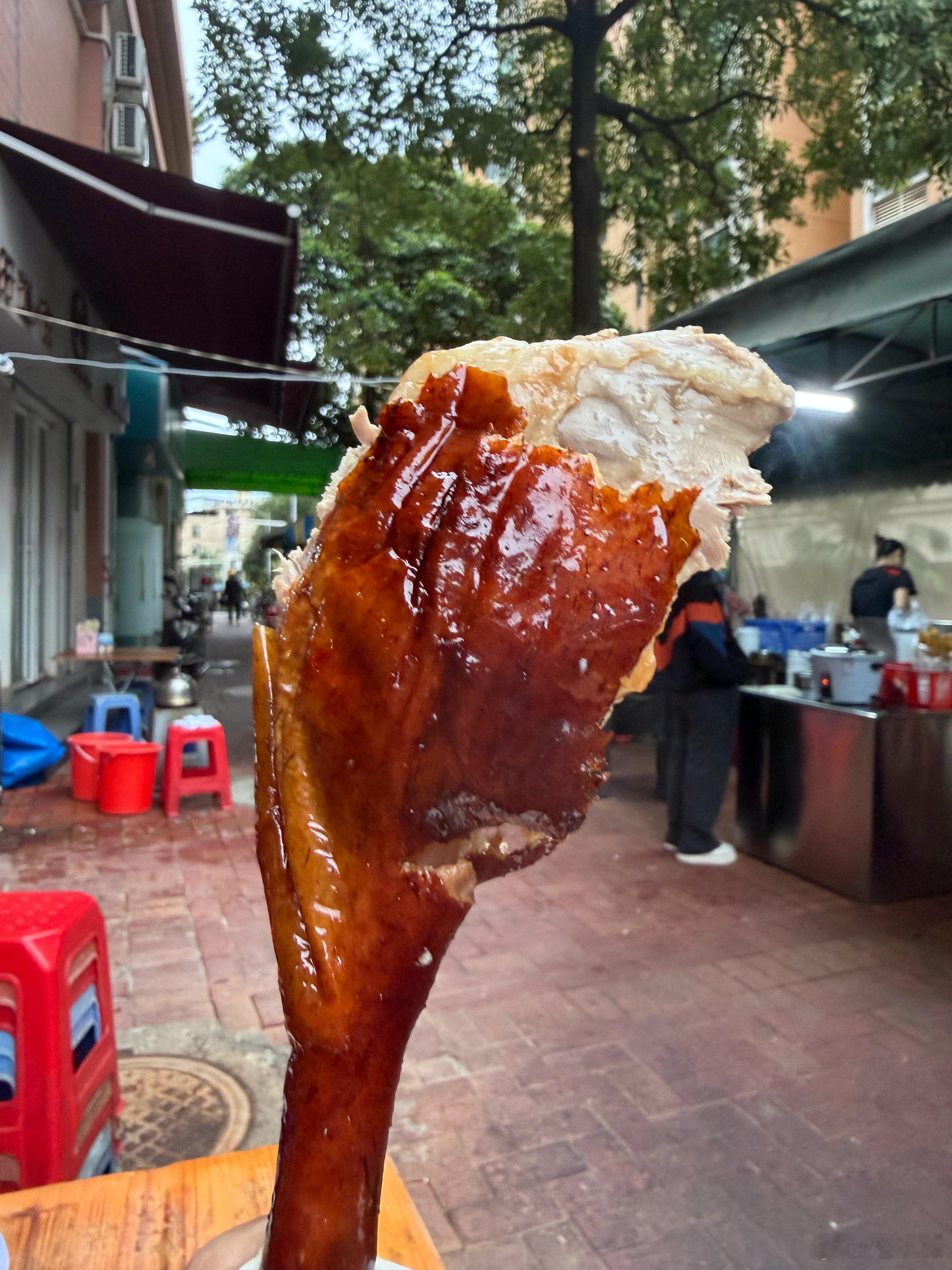 烧鹅+濑粉！感觉自己好没出息了饭桶一个！