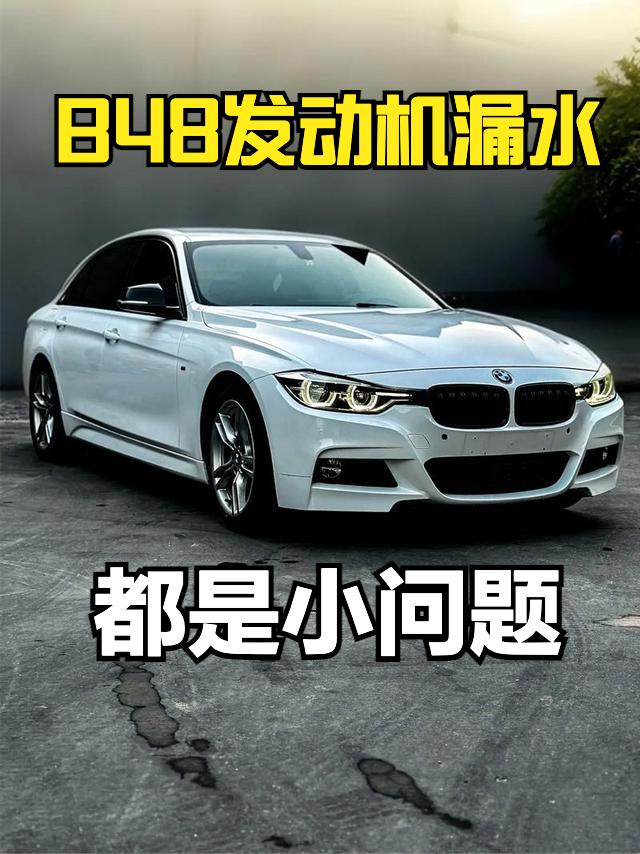 不知道有没有喜欢F底盘宝马3系的朋友，分享下B48发动机的漏水问题该怎么办！漏