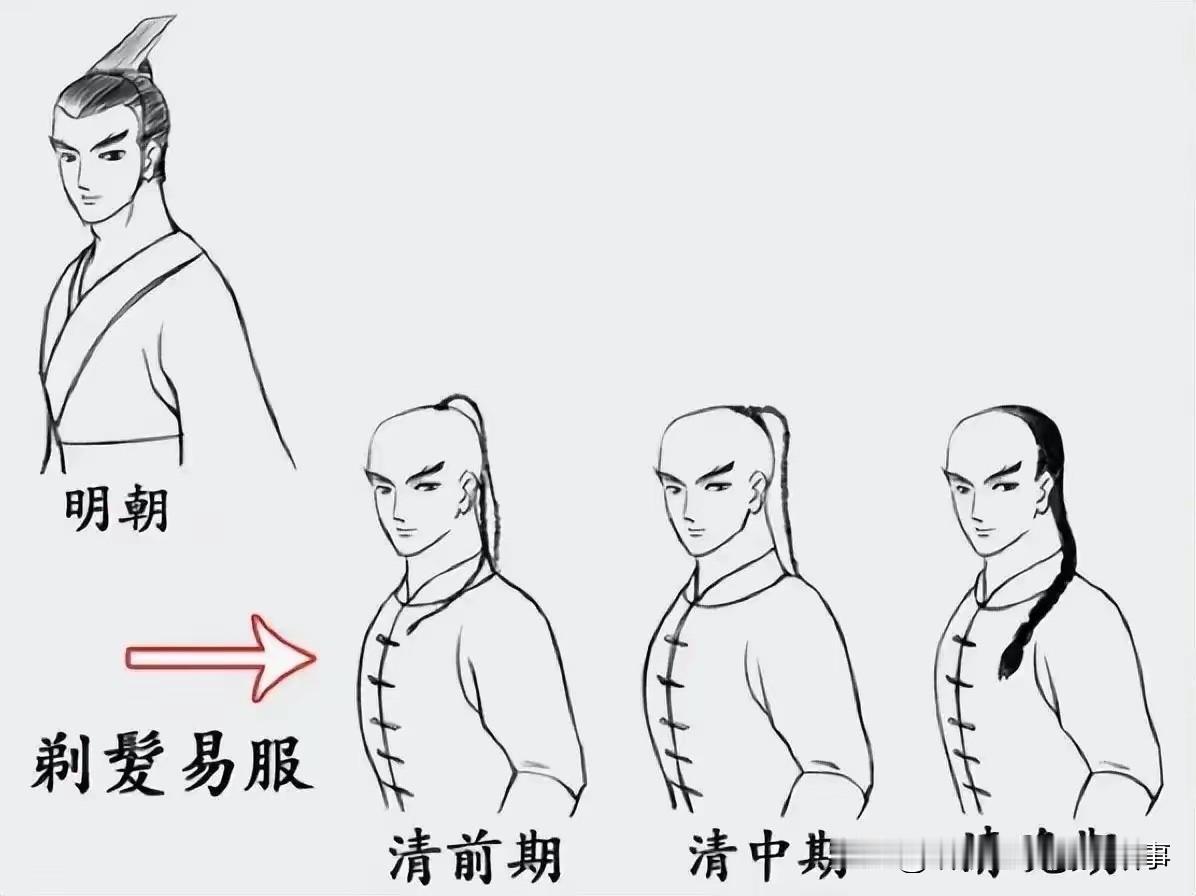 最让人愤恨的“剃发易服”的政策，始作俑者不是多尔衮，而是汉奸孙之獬，古代历史上，