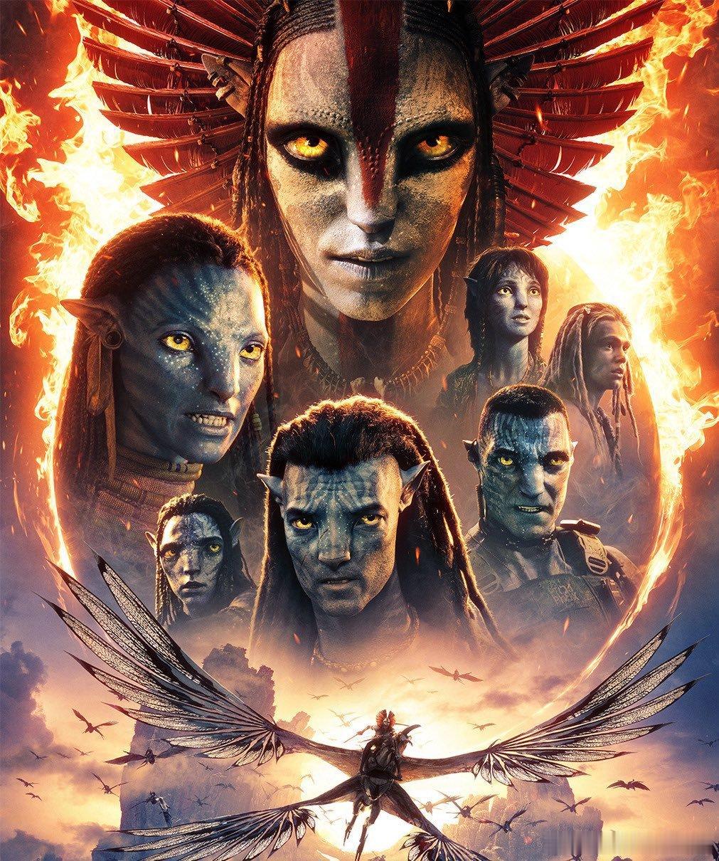 《阿凡达：火与烬》首周末全球票房3.45亿美元2025年首周末全球票房第三高的电