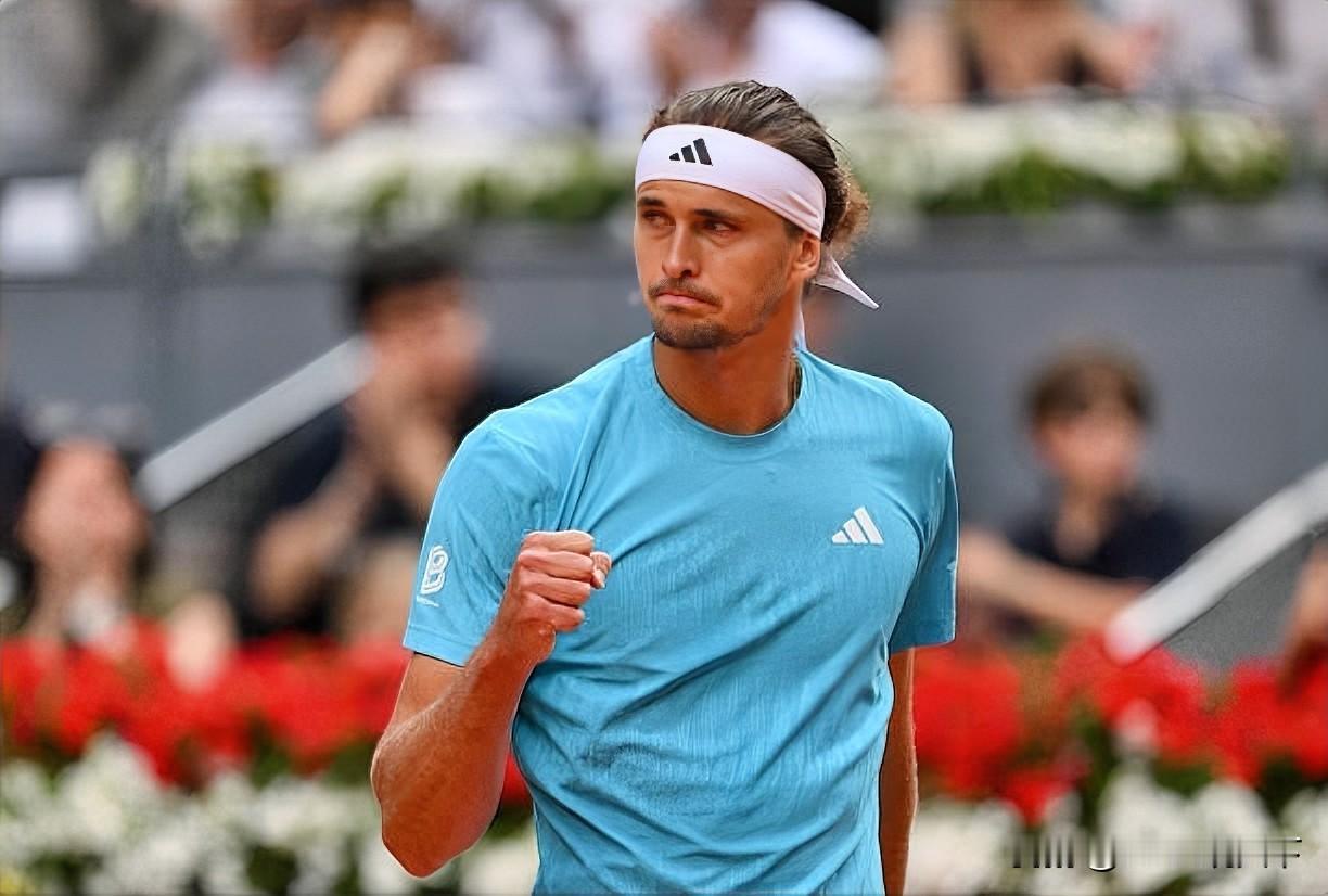 兹维列夫连续第九次晋级马德里大师赛16强，在红土大师赛中收获第71胜，成为历史第