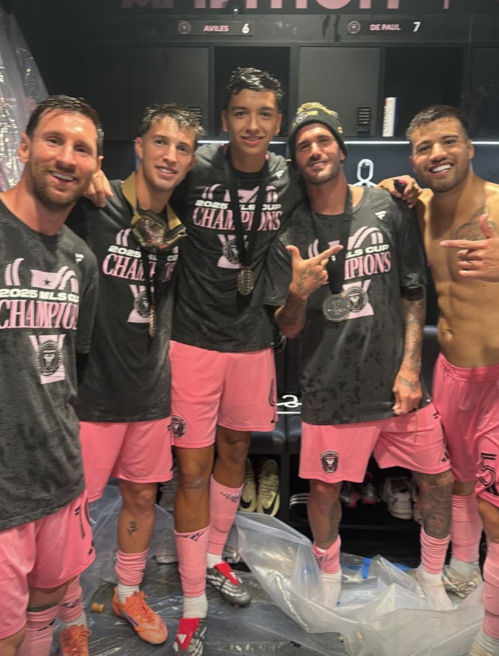 👏👏👏👏👏👏👏👏👏👏🏆2025年随迈阿密国际队赢得美职联总