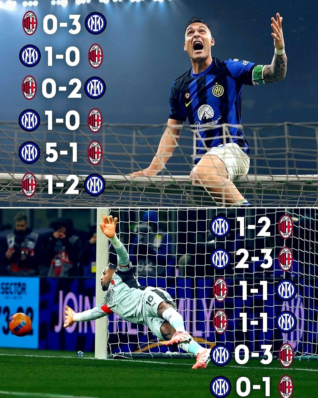 从米兰德比6连胜到连续6场不胜，国际米兰发生了什么？国米德比战绩急转直下