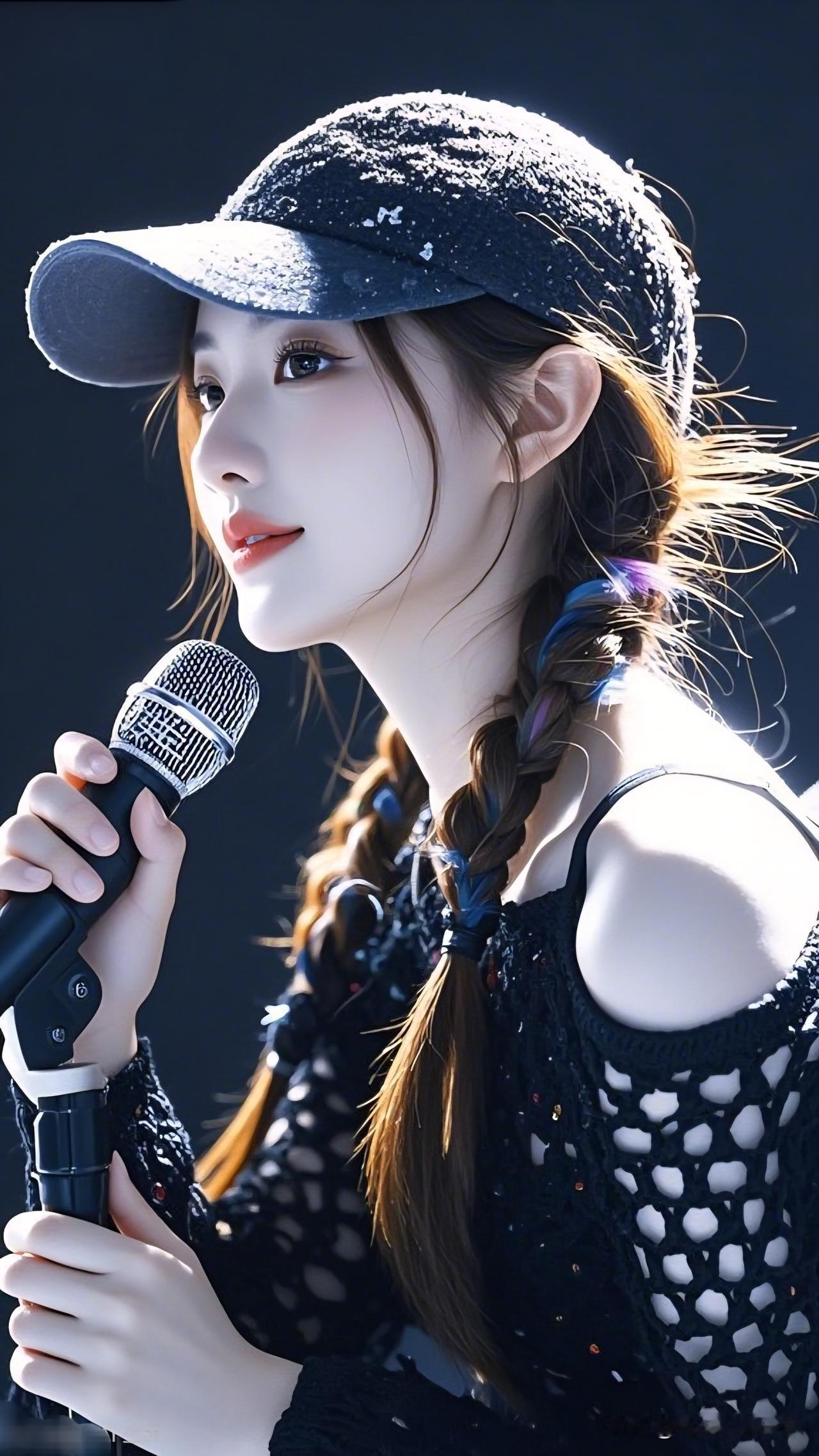 美一刻好声音，轻歌曼舞时。我想看到你相册的照片元气少女唱作人，舞台上的闪耀瞬间