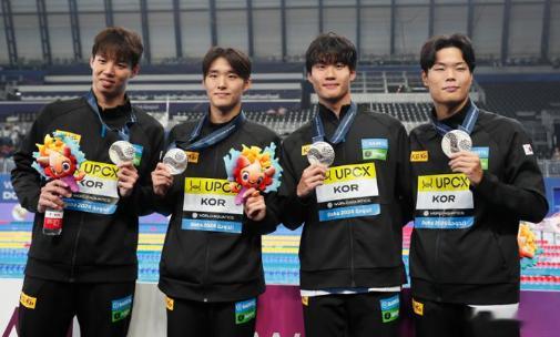 男子4X200自中韩之争悬念十足汪顺本届亚运夺金牌寄托于此！这场接力大战悬念十