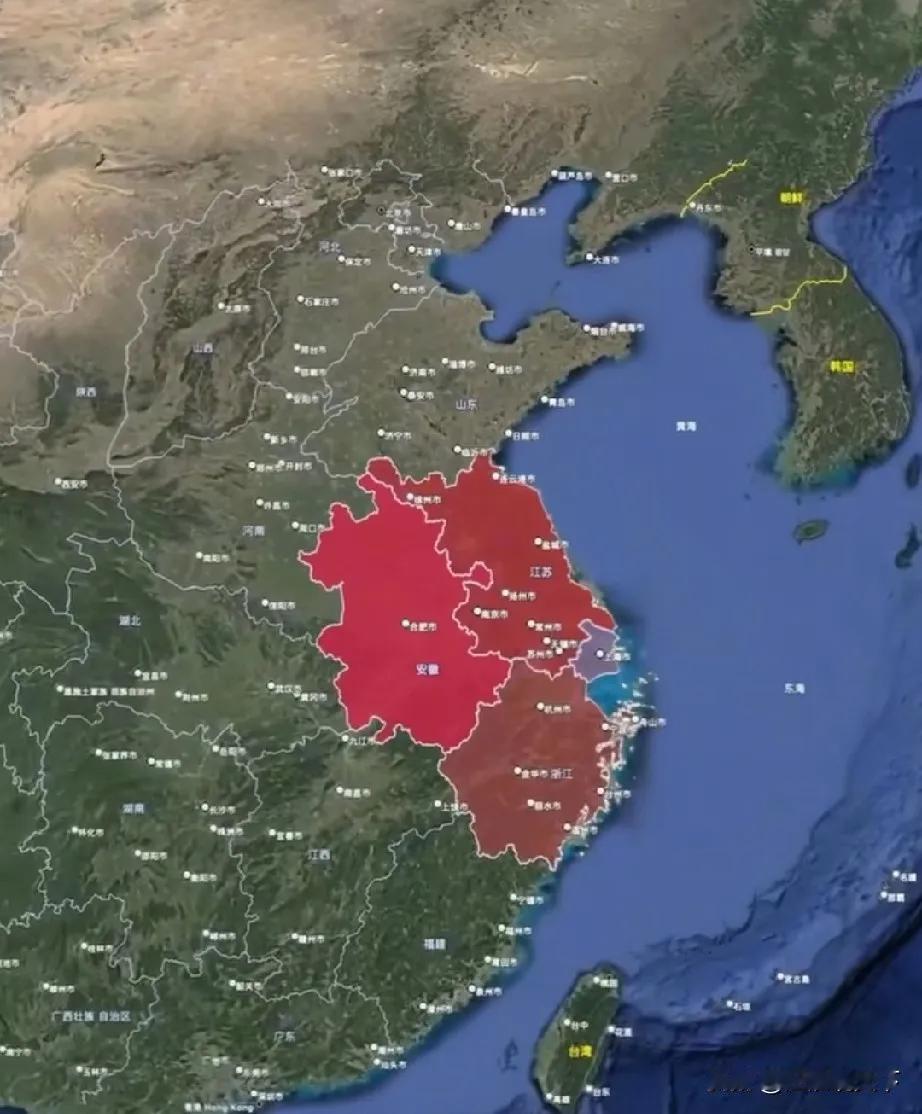 长三角为什么可以有安徽？节假日里就能看出高层的智慧了长三角包括上海，江苏，浙江