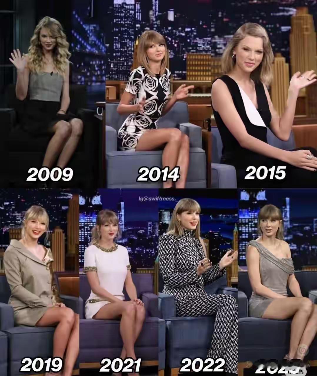 霉霉的这十几年，你喜欢哪一年?霉霉泰勒·斯威夫特