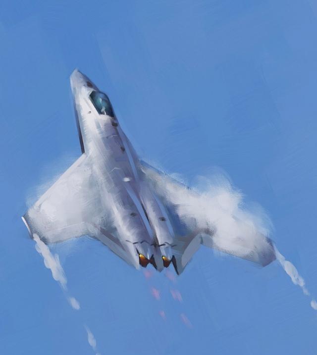 歼50，其实是可能是比歼-36更逆天的存在，因为在歼50的身上，物理学似乎不存在