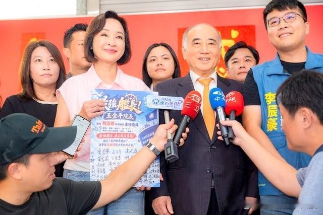 王金平出任柯志恩竞总主委！85岁老将跨刀力挺柯志恩，背后算盘可不止赢下高雄选举这