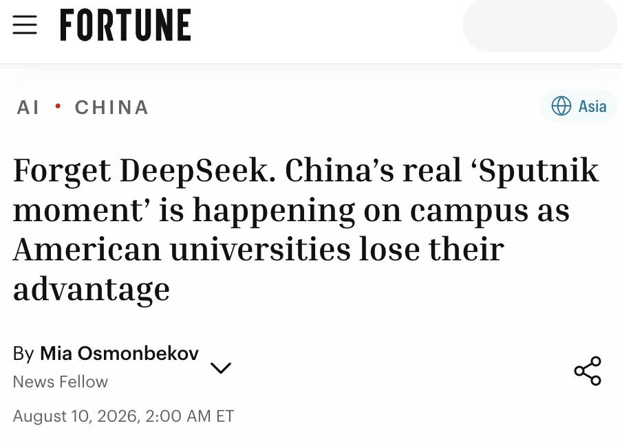美媒：一项NBER研究分析近1400万项中国专利后发现，中国大学在五角大楼认定的